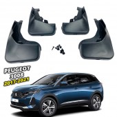 Бризковики для Peugeot 3008 2017-2021  Бризковики для Peugeot 3008 2017-2021